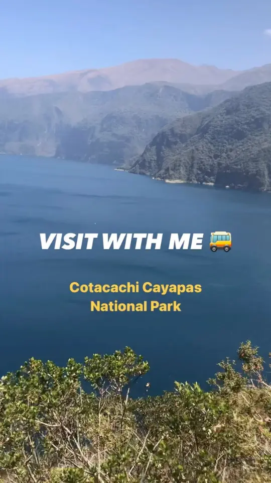 Reel cover: Cuicocha crater lake, Visit with me, Cotacachi Cayapas National Park